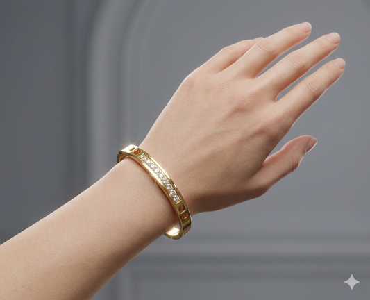 Suma Anti-Tarnish Stainless Steel Bracelet(Openable) (Copy)