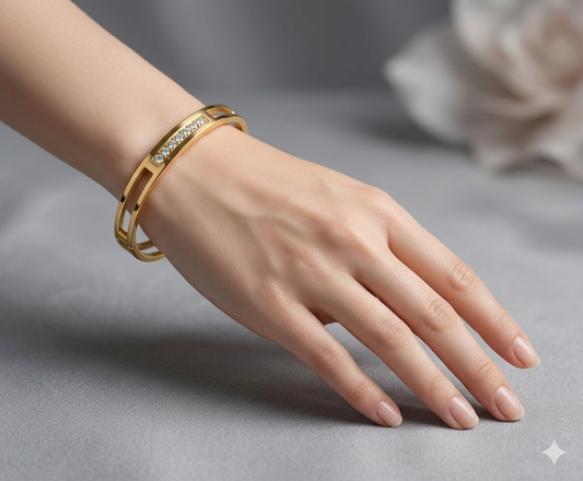 Tanu Anti-Tarnish Stainless Steel Bracelet(Openable)