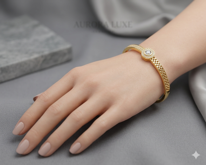 Ritu Anti-Tarnish Stainless Steel Bracelet(Openable)