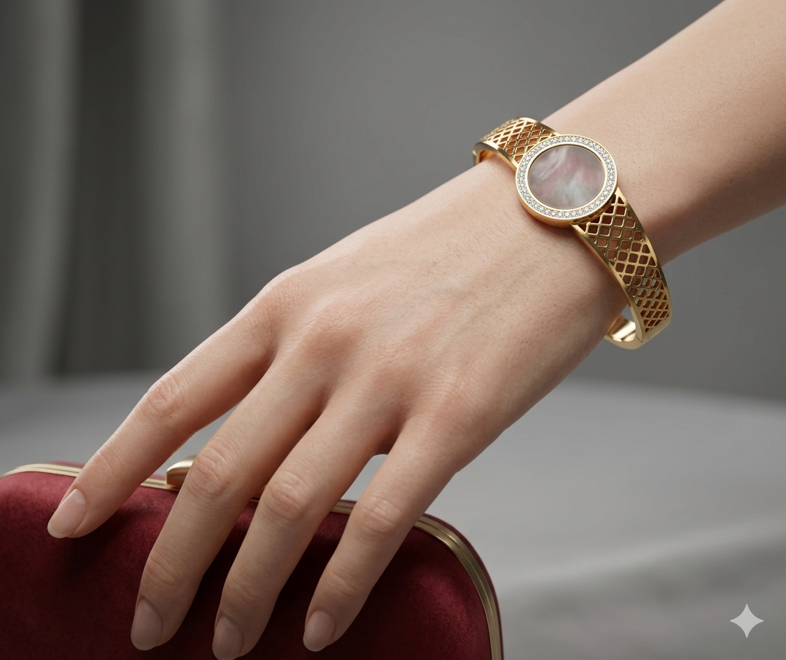 Savita Anti-Tarnish Stainless Steel Bracelet(Openable)