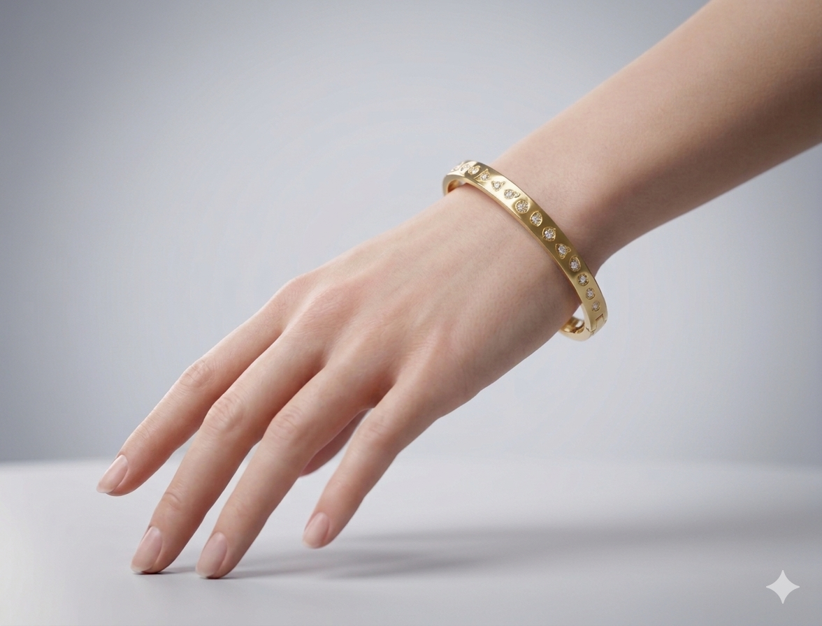 Sania Anti-Tarnish Stainless Steel Bracelet(Openable)