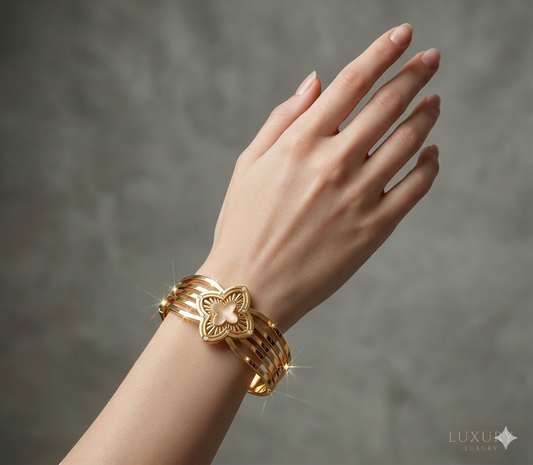 Soni Anti-Tarnish Stainless Steel Bracelet(Openable)