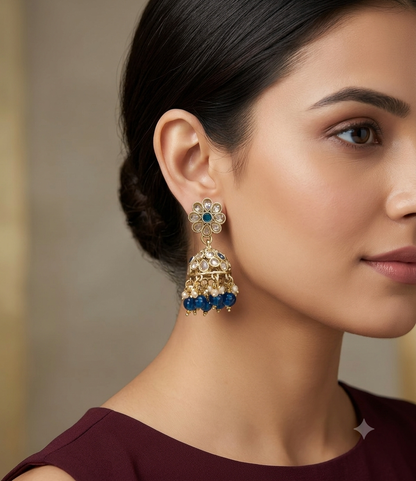 Antique Jhumki Bollywood Yarina Earrings