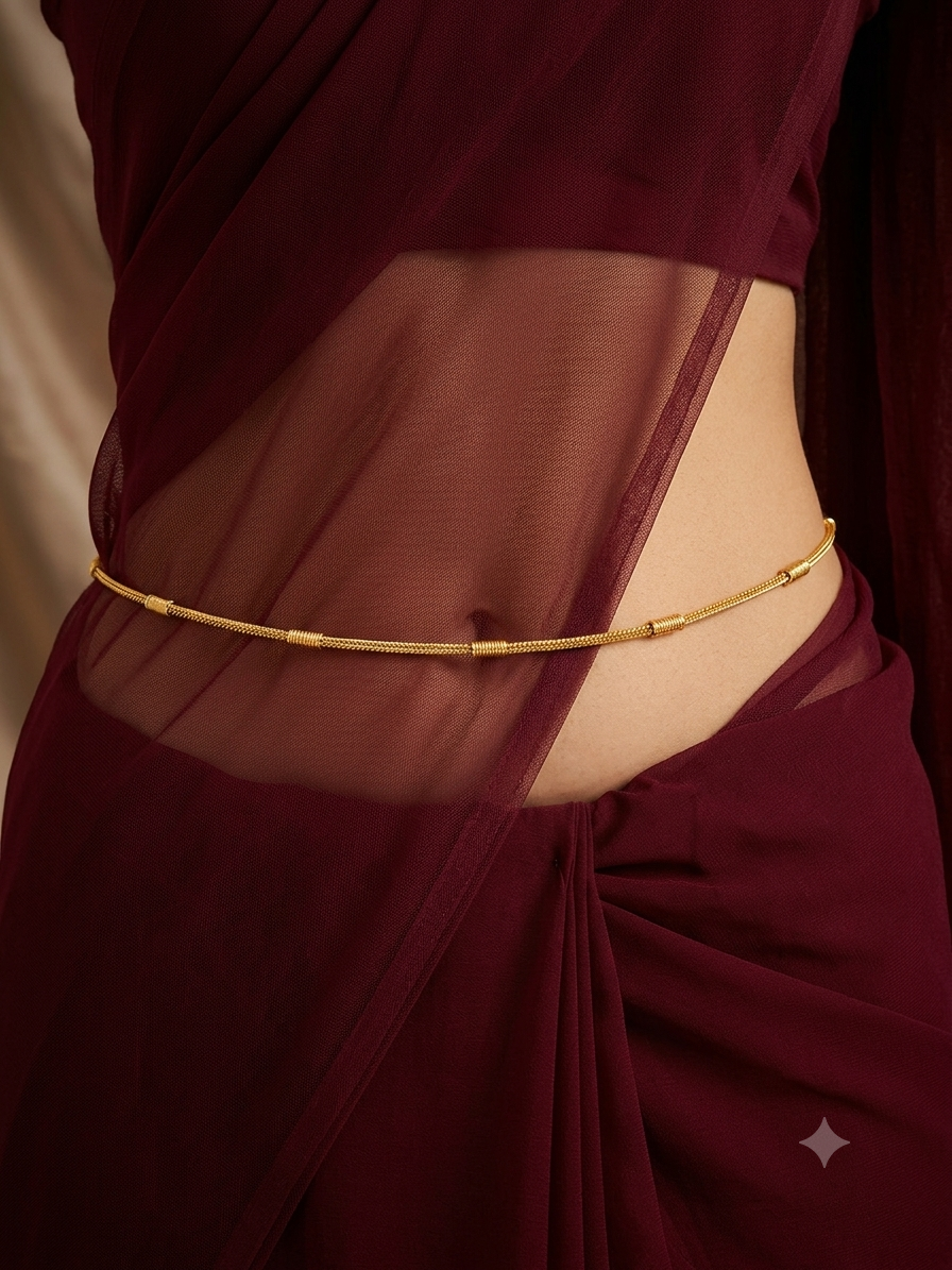 Gold Belly Chain kamarbelt Marco Chain