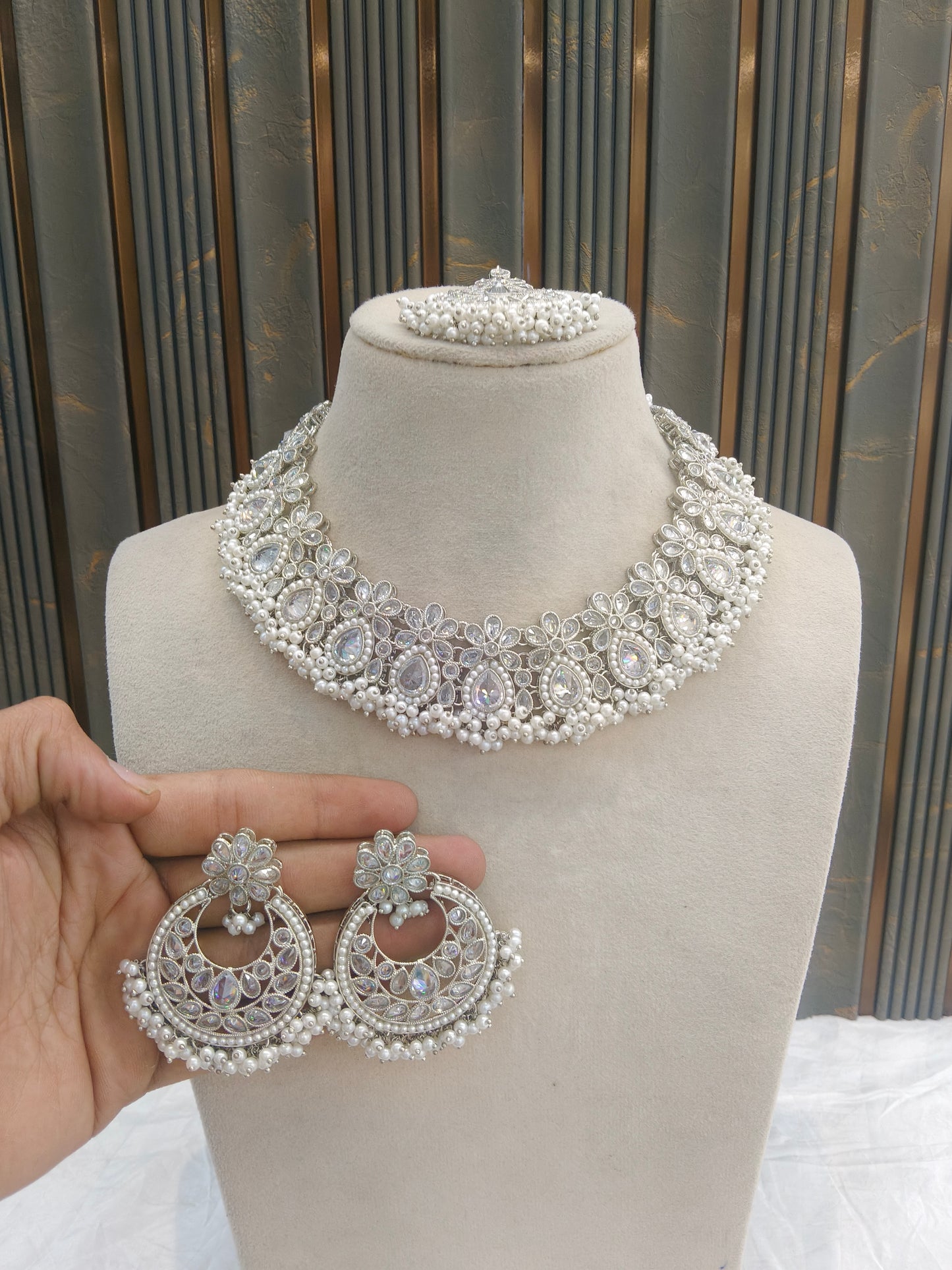 Silver Necklace Via sets