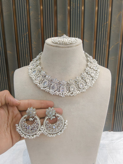 Silver Necklace Via sets