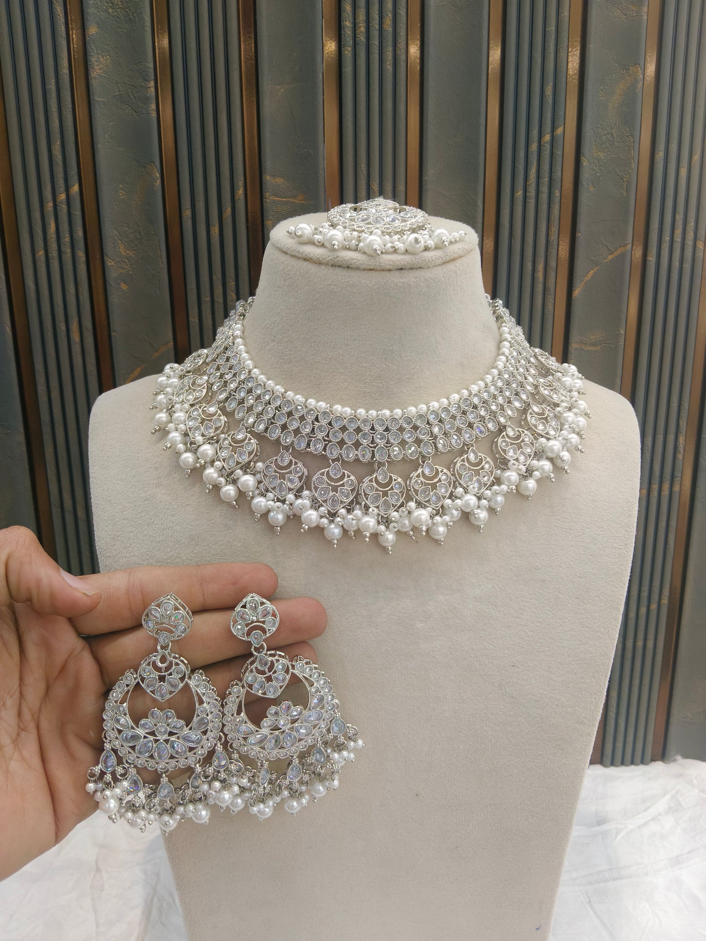 Silver Necklace Via sets
