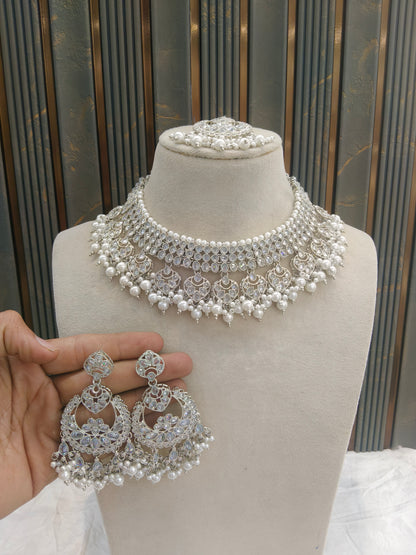 Silver Necklace Via sets