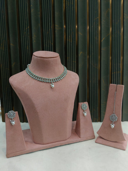 Silver Necklace Anju sets