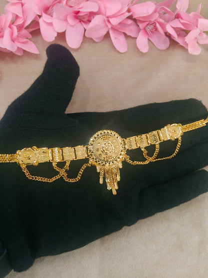 Gold Forming Jewellery Sohi Choker Set
