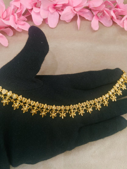 Gold Forming Jewellery Soni Necklace Set