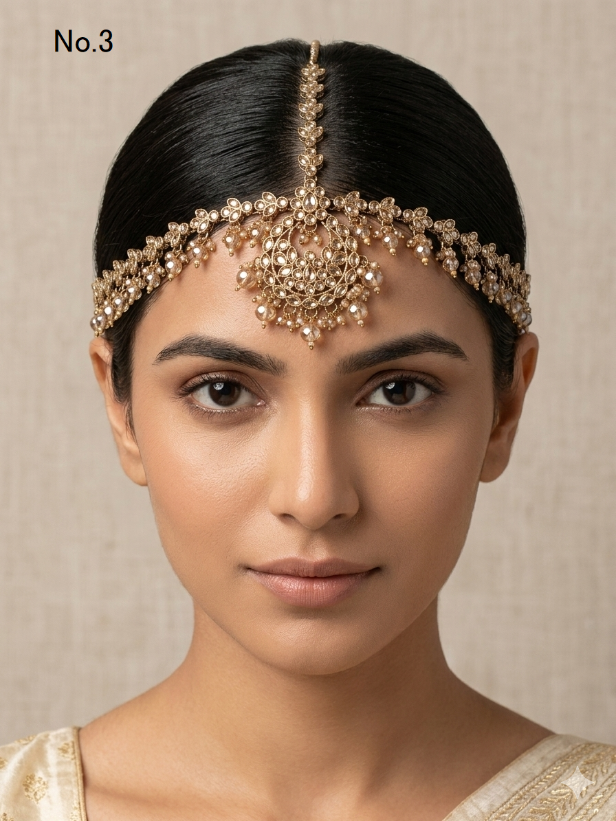 Antique Sheesh Phool Headpiece Matha Patti