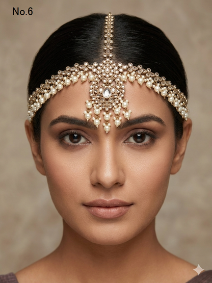 Antique Sheesh Phool Headpiece Matha Patti