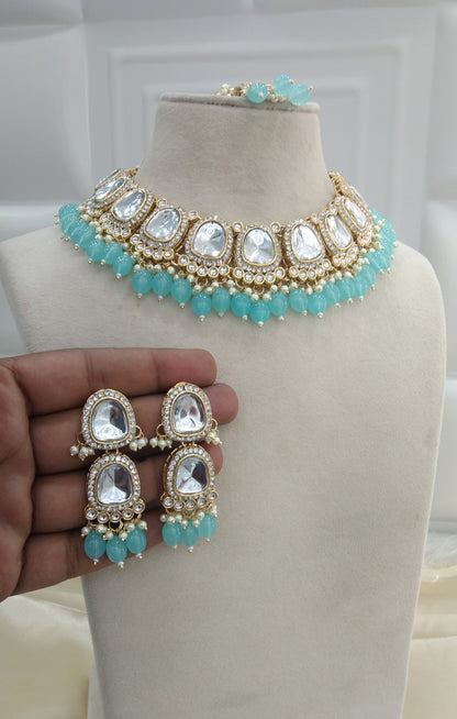Devine Multicolor Kundan Indian Jewellery Set