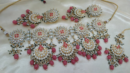 Eswari Gajjri kundan Indian Jewellery Set