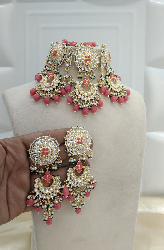Eswari Gajjri kundan Indian Jewellery Set