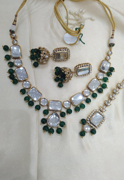 Perry Green Kundan Jewelry Set