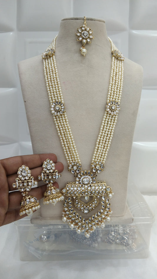 Kundan Rani Haar Indian Jewelry Set