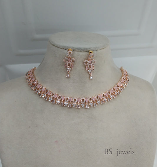 Rose pink Ad Laredo Necklace Set