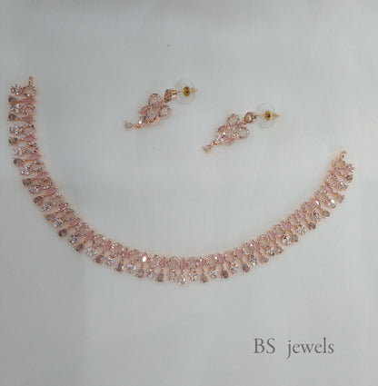 Rose pink Ad Laredo Necklace Set