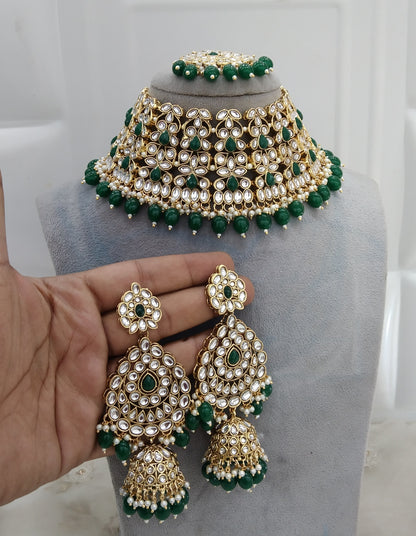 Green Necklace Indian Jewellery Lincoln Set