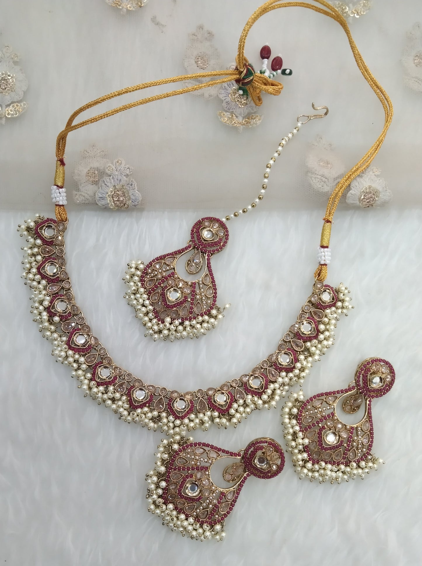 Majenta necklace Jewellery Alaia Set