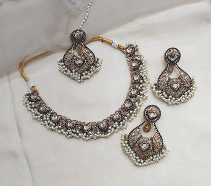 Blue necklace Jewellery Alaia Set