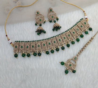 Green Choker Jewellery Learn Set