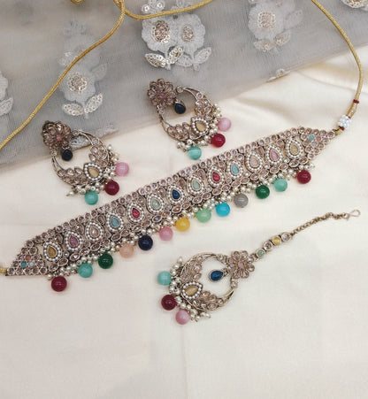Multi Choker Jewellery Waterloo Set