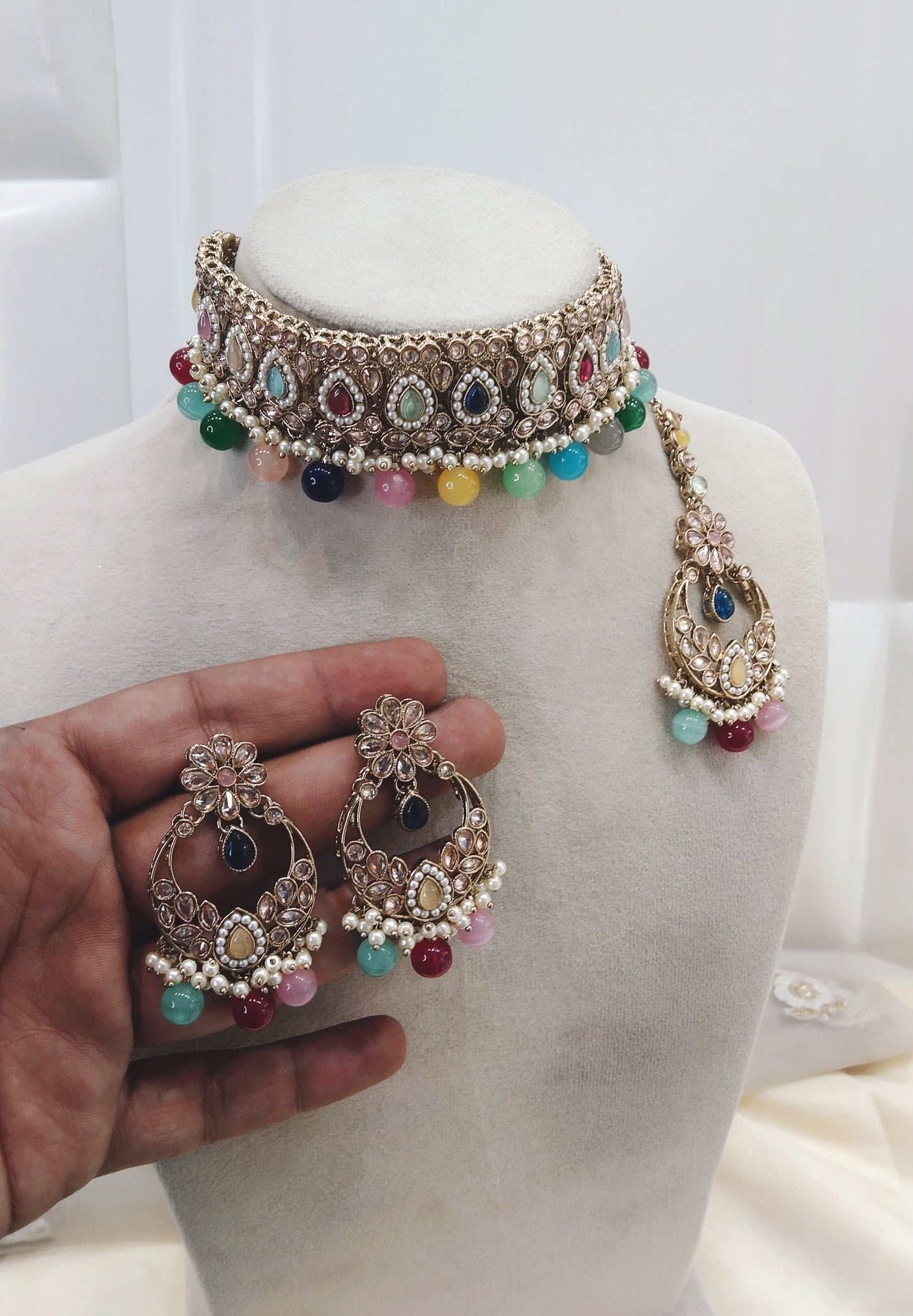 Multi Choker Jewellery Waterloo Set