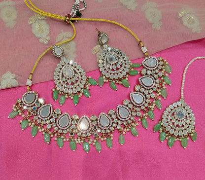 Pista Necklace Jewellery Zoa Set