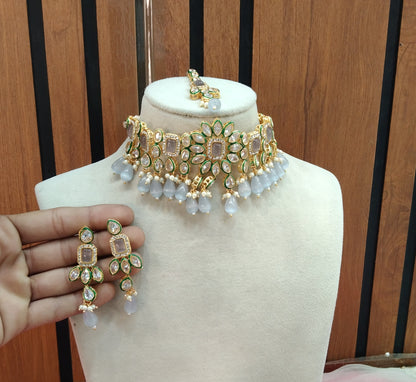 Grey Choker Jewellery Swaziland Set
