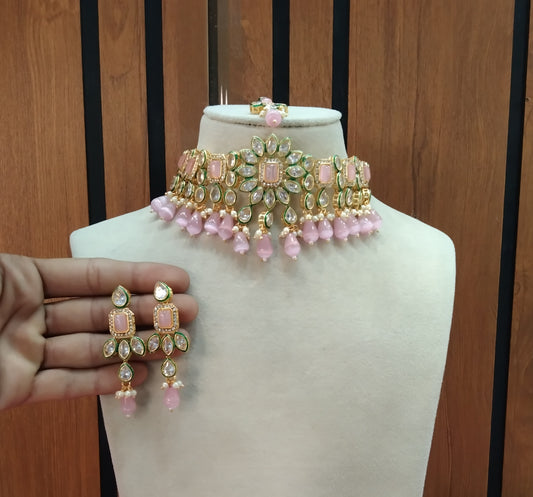 Pink Choker Jewellery Swaziland Set