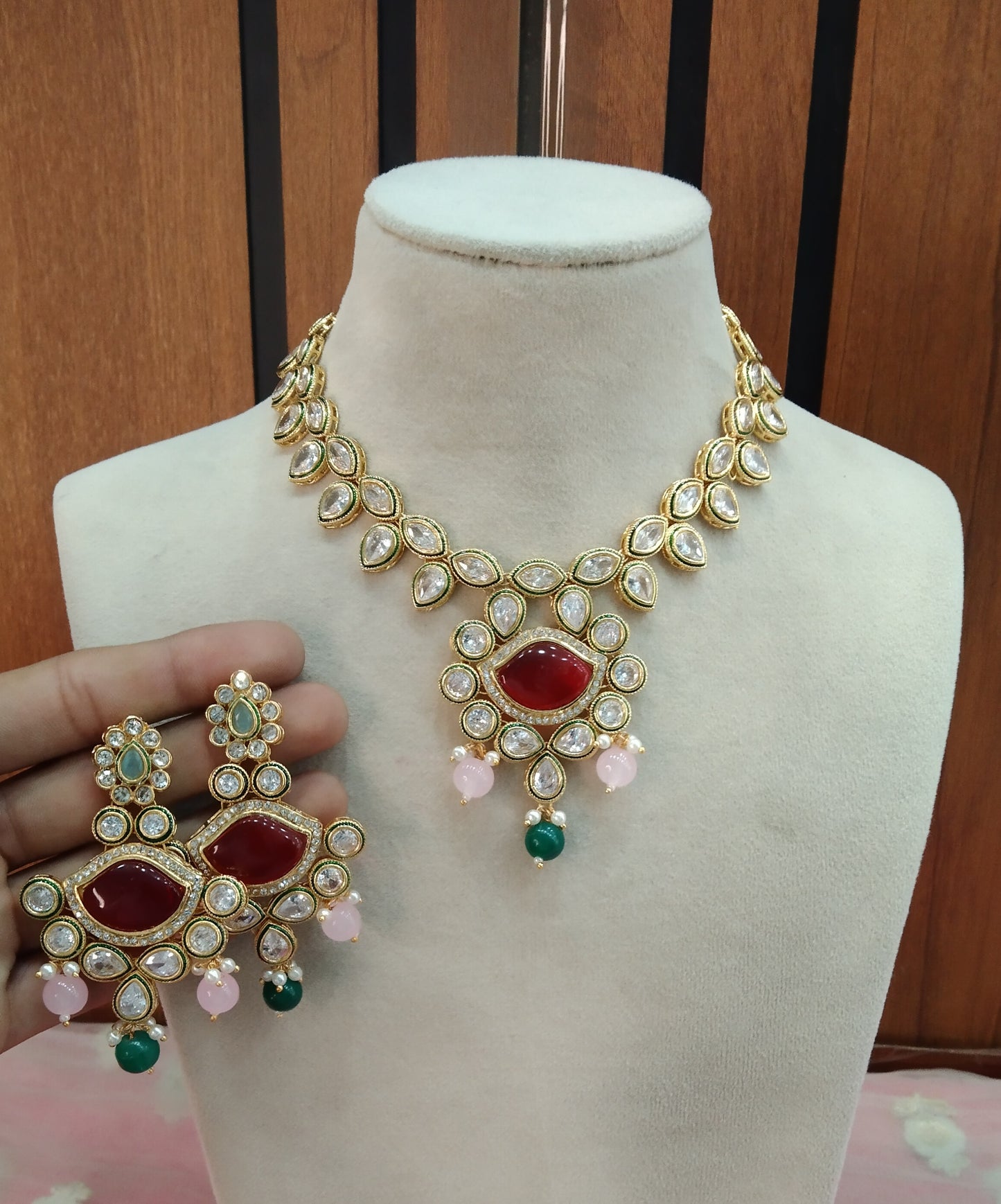 Multi Color Necklace Jewellery Swaziland Set