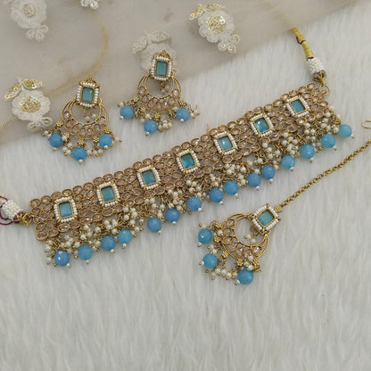 Firoja Choker Jewellery City Set