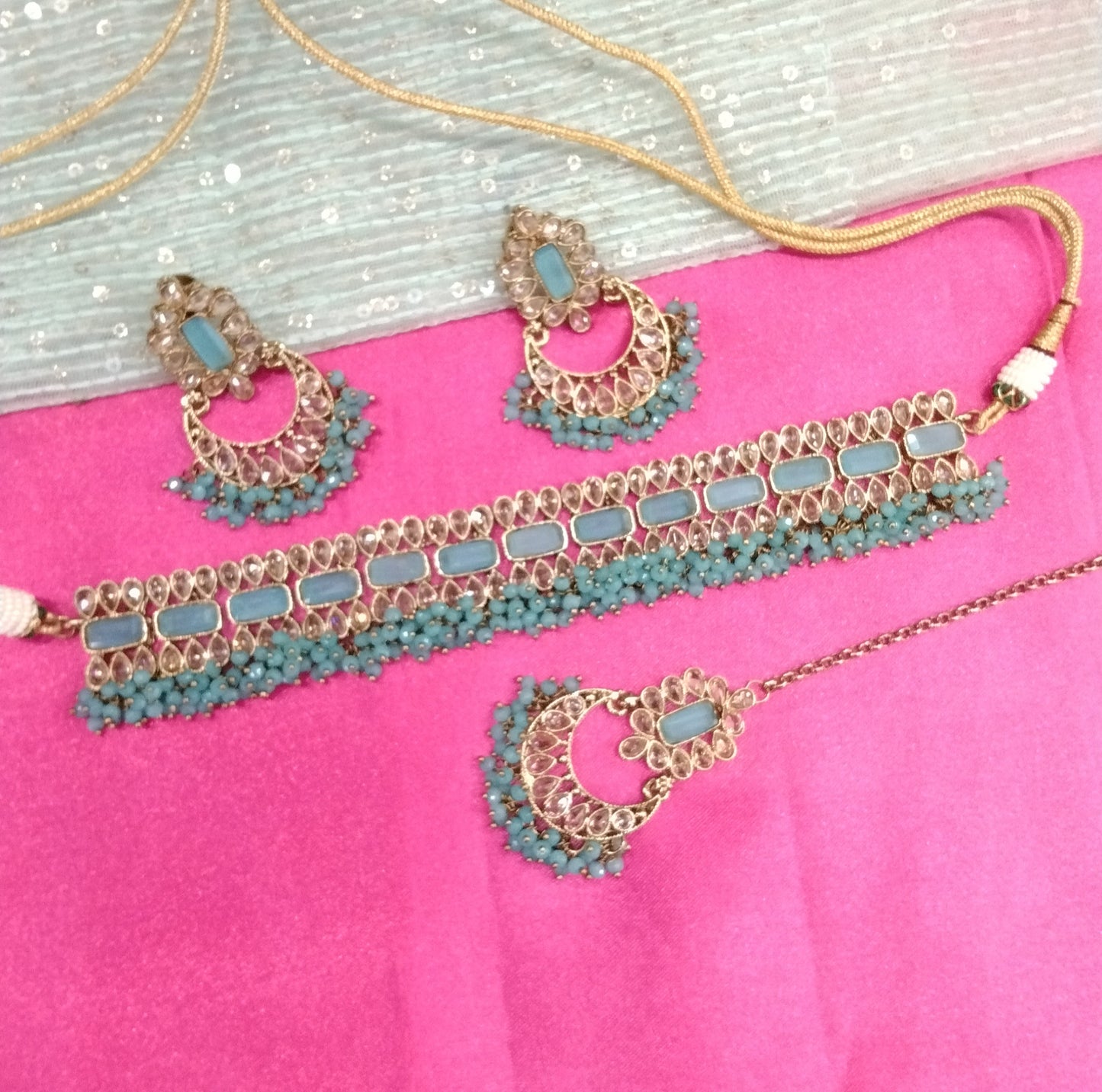 Firoja Choker Jewellery Ashley Set