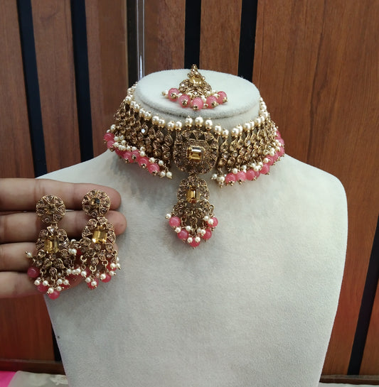 Gaajri Choker Jewellery Adelaide Set