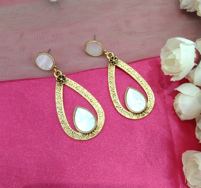 Brass Bollywood Prabha Earrings