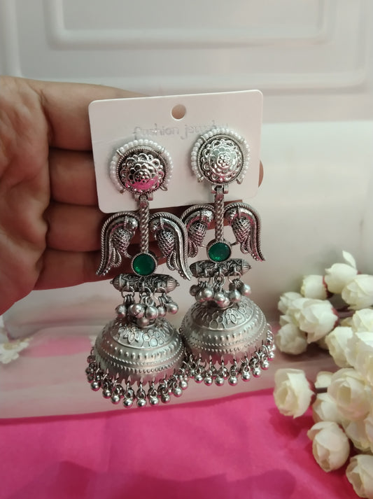brass earrings