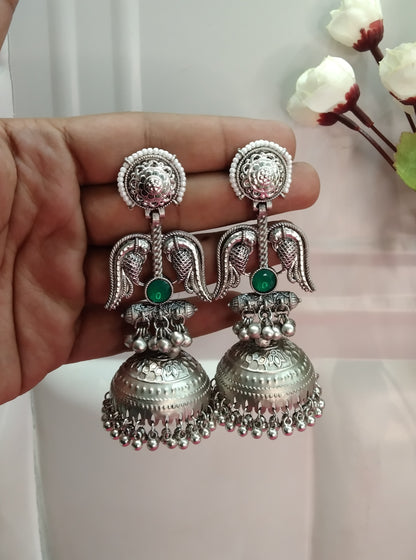 brass earrings