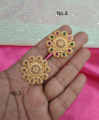 Gold Cocktail Finger Rings