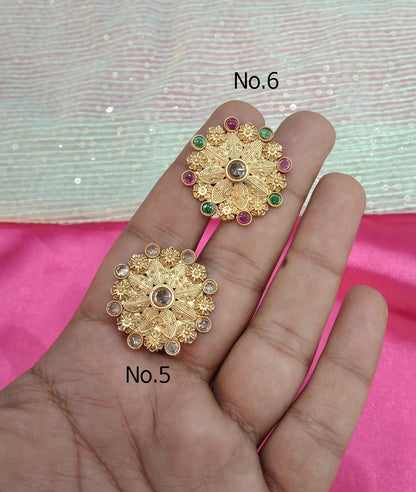 Gold Cocktail Finger Rings