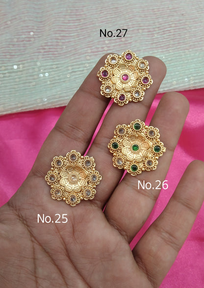 Gold Cocktail Finger Rings