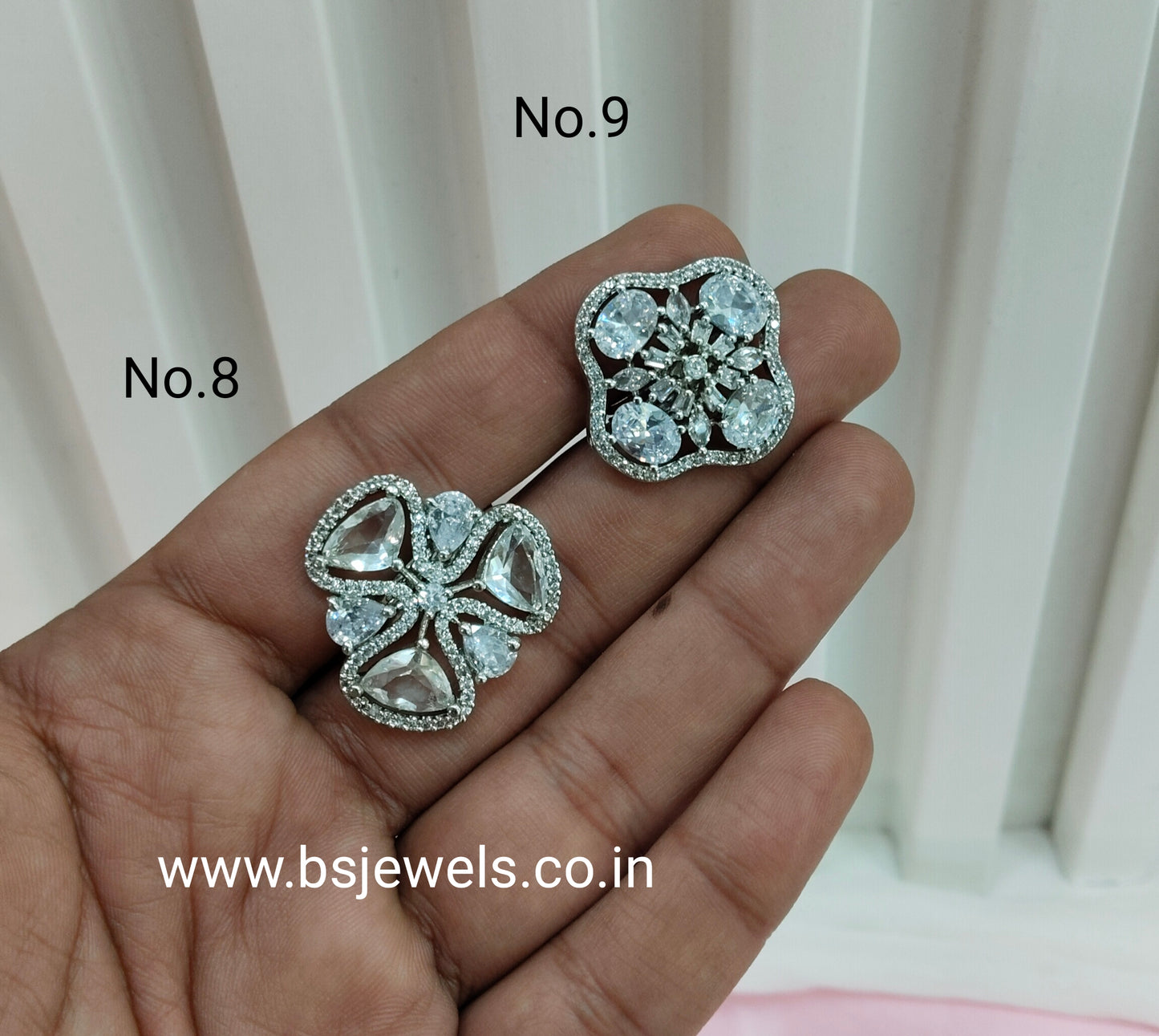 CZ American Diamond Adjustable Finger Rings