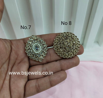 Champagne Stone Adjustable Finger Rings