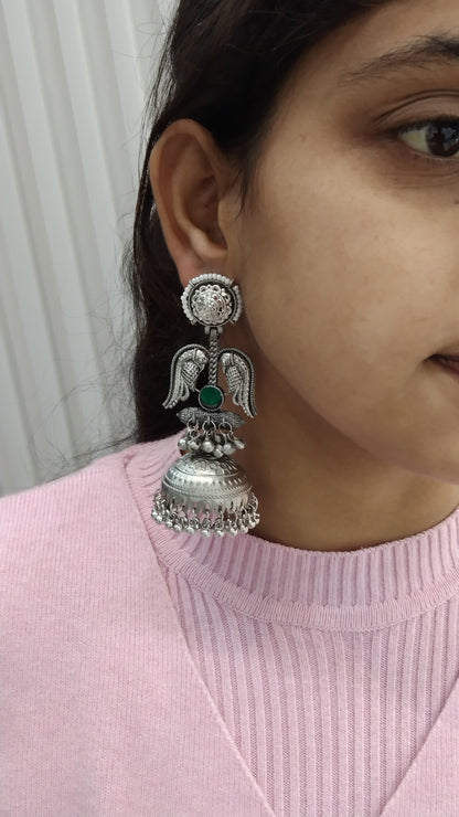 brass earrings