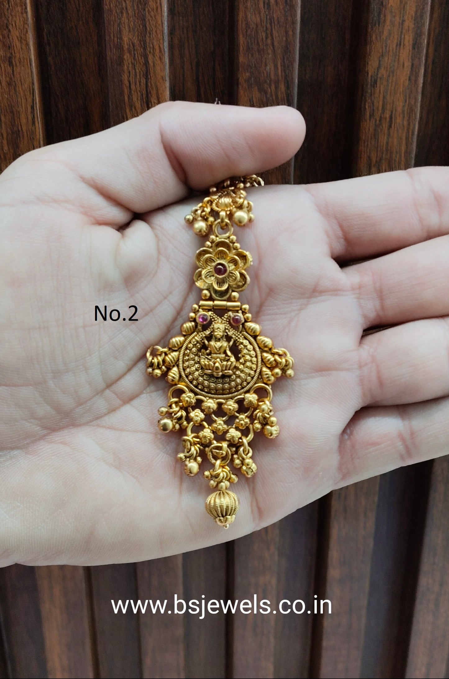 Gold polki Tikka Jewellery  Headpiece Gurpiar Set
