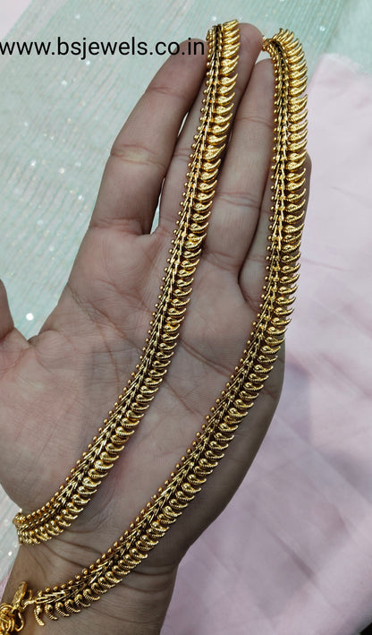 Gold Polki Anklets Jhanjar Payal Jewellery Prince Set