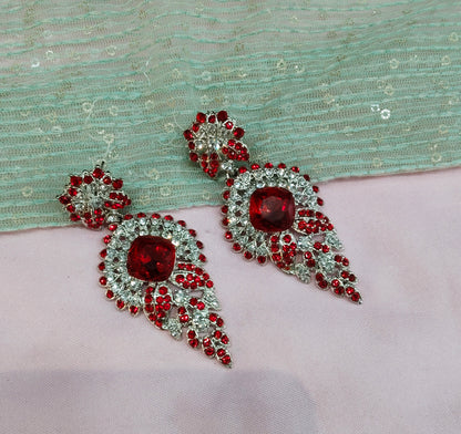 Red Bollywood Spiti Earrning
