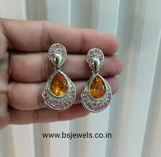 Pink Bollywood Rohit Earrings